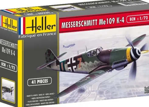Heller Messerschmitt Me109 K-4 – 1:72 bouwpakket