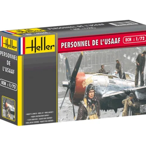 Heller Personnel De L’Usalaaf – 1:72 bouwpakket