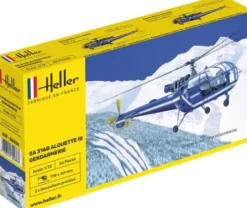 Heller SA 316B Alouette III Gendarmerie – 1:72 bouwpakket