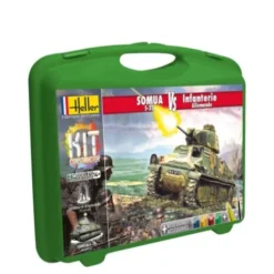 Heller Somua S-35 vs. Infanterie Allemande – 1:72 bouwpakket in cadeauverpakking