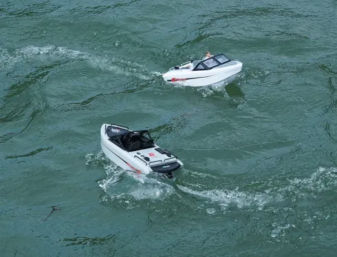 Heng Long SEA-GOD 6 Karting Brushless RTR Boat 245MM Wit