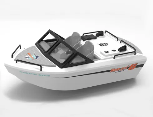 Heng Long SEA-GOD 6 Karting Brushless RTR Boat 245MM Wit