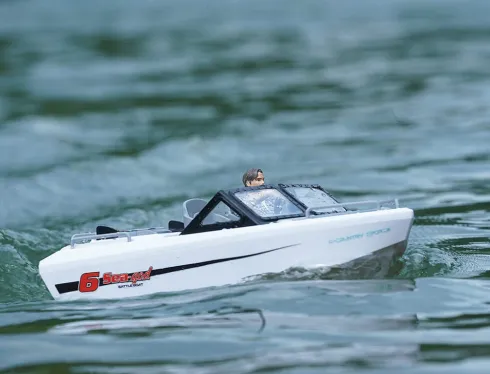 Heng Long SEA-GOD 6 Karting Brushless RTR Boat 245MM Wit