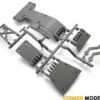 HIGH PERFORMANCE SKID PLATE SET GRAY – HPI104665