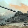 Hobby Boss German 80cm KE railway gun Dora – 1:72 bouwpakket