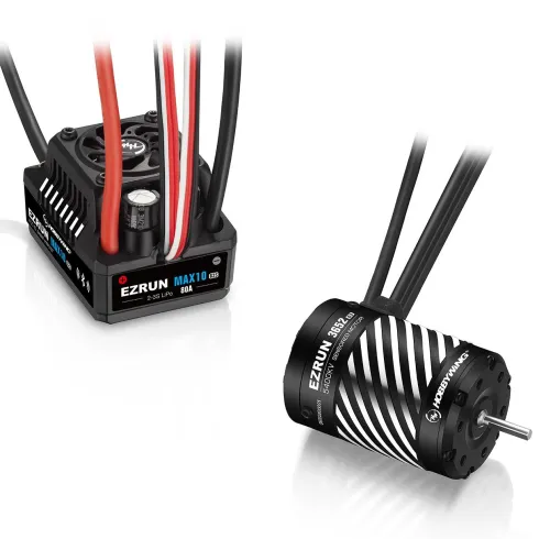 Hobbywing Ezrun MAX10 G2S 80A Combo met 3652SD G3 5400kV – Explosieve prestaties voor 1:10 RC-modellen