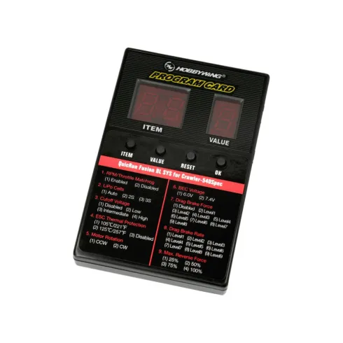Hobbywing Quicrun Combo Fusion 1800KV (Crawler) motor en regelaar in 1
