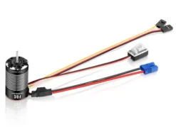 Hobbywing QuicRun Fusion Mini16 – 2-in-1 Motor en ESC voor 1/16 Crawler (370spec 3000kV)