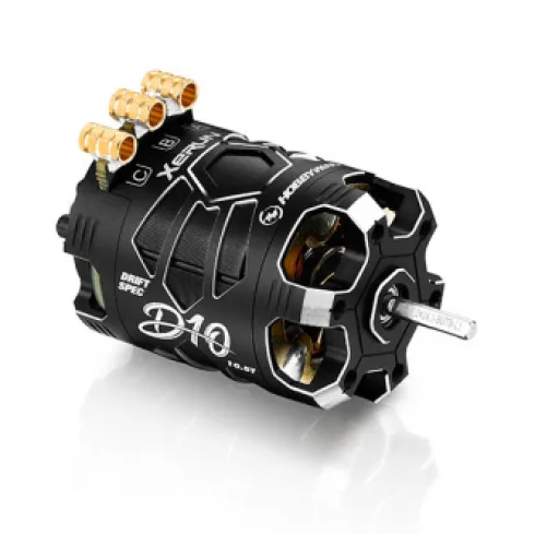 Hobbywing Xerun D10 Brushless Drift Motor 10.5T – Zwart