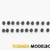 Hollow balls 20 pieces – 1:16 Scale – TRX7028