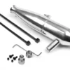 HPI ALUMINUM TUNED PIPE (POLISHED/21+) – HPI86138
