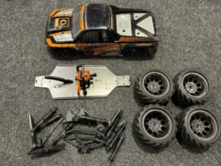HPI Bullet MT Flux 4WD 1/10 Brushless Monster Truck (onderdelen / gebruikt / geen garantie)!