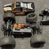 HPI Bullet ST Flux 4WD 1/10 Brushless Truggy – Gebruikt, werkend in prima staat – Links achter enkele onderdelen gebroken – Compleet – What You See Is What You Get
