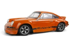 HPI Racing Sport 3 1973 Porsche 911 Carrera RSR Oranje compleet met 7,2V 2000 mAh NiMH accu en USB acculader