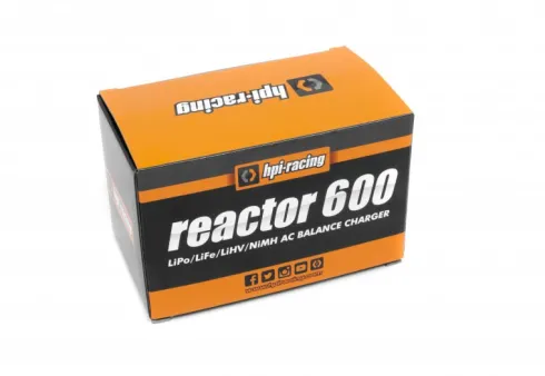 HPI Reactor 600 LiPo / LiFe / LiHV / NiMH lader