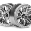 HPI 6-SHOT ST WHEEL (CHROME/2PCS) – 116736