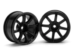 HPI WORK EMOTION XC8 WHEEL 26mm BLACK (6mm OFFSET) – 3307