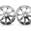 HPI WORK EMOTION XC8 WHEEL 26mm CHROME (6mm OFFSET) – 3301