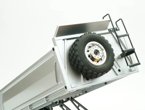 Huina 1/14 Aluminium 14-kanaals Dump Truck 2.4Ghz met geluid en verlichting