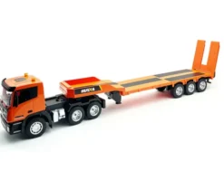 HUINA 1/24 2.4G 9-kanaals RC Platform Trailer en 6-kanaals Excavator Set (Versie 2024)