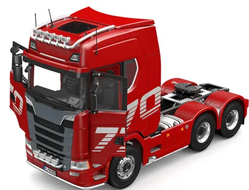 HUINA Scania K770S-100 6×6 RC Haulage Truck RTR – Rood