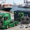HUINA Scania 770S RC Truck RTR Groen (Demon Eyes compatibel)