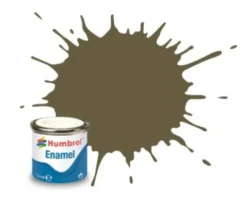 Humbrol Enamel 086 Olijfgroen Matt 14ml