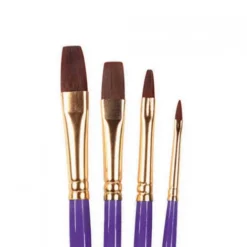 Humbrol Pinsel Set -flach 3,5,7,10