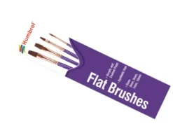 Humbrol Pinsel Set -flach 3,5,7,10