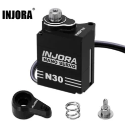 INJORA Aluminium N30 NANO Servo met Servo Saver – 1/30 Axial SCX30
