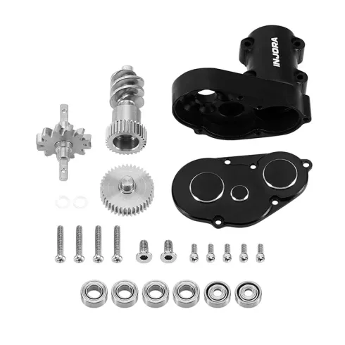 INJORA Aluminium Transmissie Kit – 1/30 Axial SCX30 (Montage Vereist)
