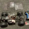 Injora 1/10 Crawler chassis compleet met motor, regelaar, zender, ontvanger en servo helemaal nieuw!