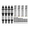 INJORA DRX Dual-Rate Spring Oil Shocks voor 1/10 RC Crawlers 90mm – BZ-05BS-90
