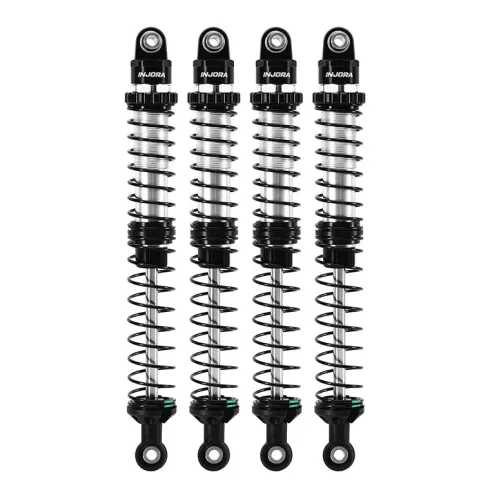 INJORA DRX Dual-Rate Spring Oil Shocks voor 1/10 RC Crawlers 120mm – BZ-05BS-120