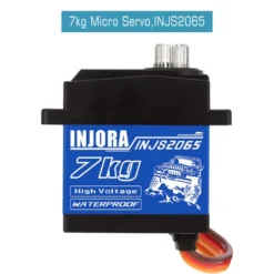 INJORA INJS2065 7KG Digitale Servo – Waterdicht, Hoogspanning, Micro Shift Servo voor 1/10 RC Crawler SCX10 III, TRX-4, TRX-6