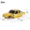 INJORA Limited Edition IR60 Pickup Hard Body voor 1/18 TRX4M Defender & Bronco (Goud) – IR60-GD