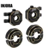 INJORA Messing Stuurknokkels met Tegengewicht Kit voor 1/18 RC Crawler TRX4M