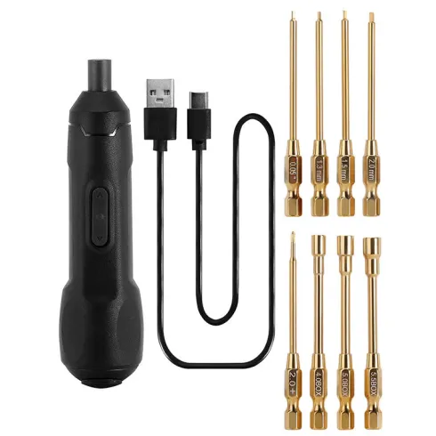 INJORA Mini Draadloze Elektrische Schroevendraaier Set – Voor 1/10, 1/18, 1/24 RC Crawlers