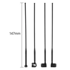 INJORA 147mm Decoratieve Antenne met Vlag 1/10 RC Crawler – INA-120