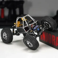 INJORA Moonbit Nylon Tube Buggy Body Kit voor 1/18 TRX-4M Zilver