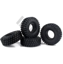 INJORA 1.9” Rubber Rocks Banden – 114×39mm – Set van 4
