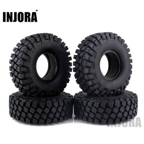INJORA 1.9” Rubber Rocks Banden – 114×39mm – Set van 4