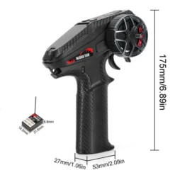 INJORA T6M 2.4GHz Micro Zender met Compacte T4DCM Ontvanger