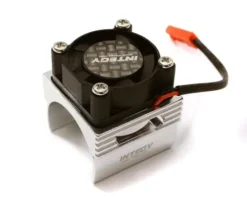 Integy Brushless Motor Heatsink+Cooling Fan 17, 000rpm for 1/16 E-Revo VXL & Slash VXL