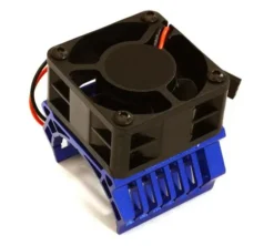 Integy 36mm Motor Heatsink + 40x40mm Cooling Fan 16k rpm for 1/10 Traxxas / ARRMA / HPI / Kyosho