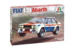 Italeri Fiat 131 Abarth 1977 Sanremo Rally Winner 1:24 bouwpakket