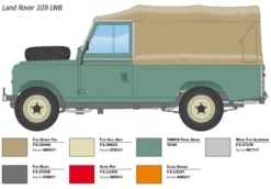 Italeri Land Rover 109 LWB Modelbouwpakket 1:24 – ITA3665