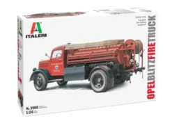 Italeri Opel Blitz Brandweerwagen Truck 1:24 Modelbouwpakket – ITA3966