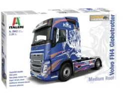 Italeri Volvo FH4 Globetrotter Medium Roof in 1:24 bouwpakket