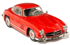 IXO Collection 1/8 Mercedes Benz 300 SL Coupe 1955 Rood metalen bouwpakket